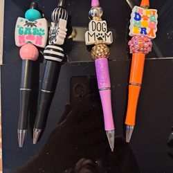 beaded pens