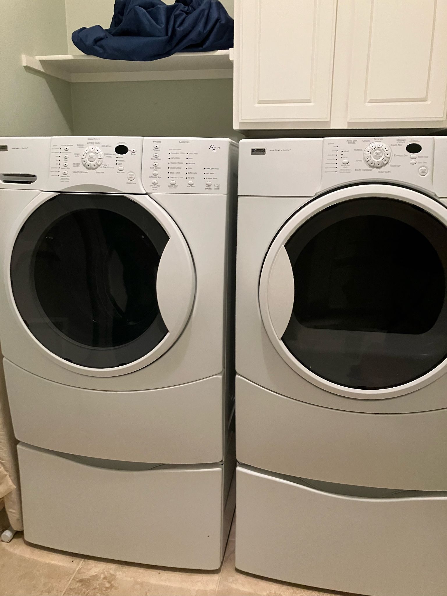 Kenmore Washer and Dryer
