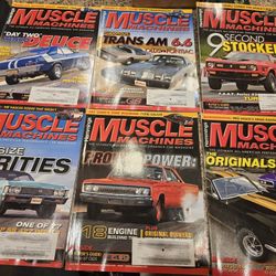 MUSCLE MACHINE MAGAZINES 2012