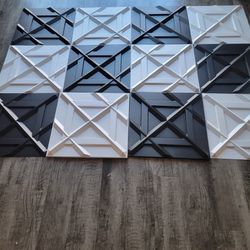 Set Of 24 3D Wall Panels