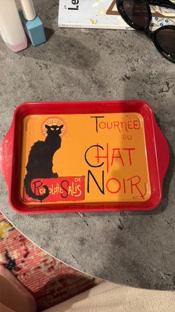 Chat Noir Decorative Serving Tray