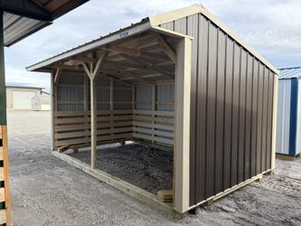 10ft.x16ft. Run-in Shed Loafing Shed