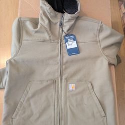 New Carhartt Super Dux Sherpa Lined Relax Fit Jacket - Medium