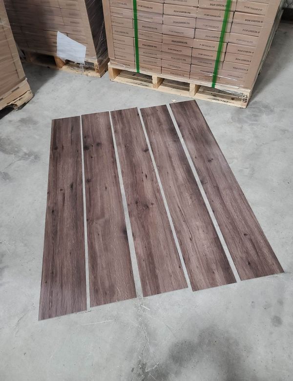 Luxury vinyl flooring!!! Only .65 cents a sq ft ...