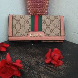 Pink Gucci Wallet
