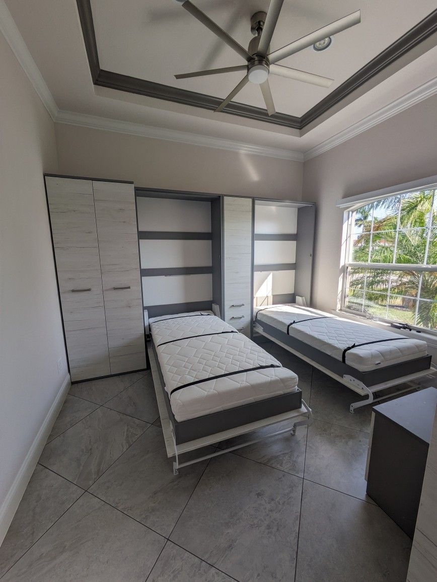Murphy Beds Or Murphy Beds Always Available Different Sizes With Led Light Inside . Price For Each One.