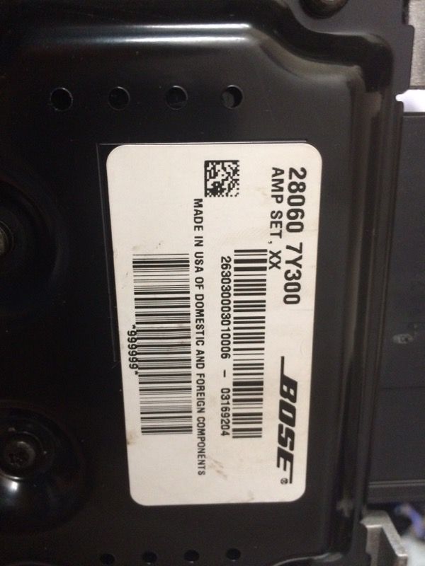 Bose AMP