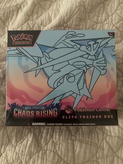 Chaos Rising pokemon Center ETB 🔥