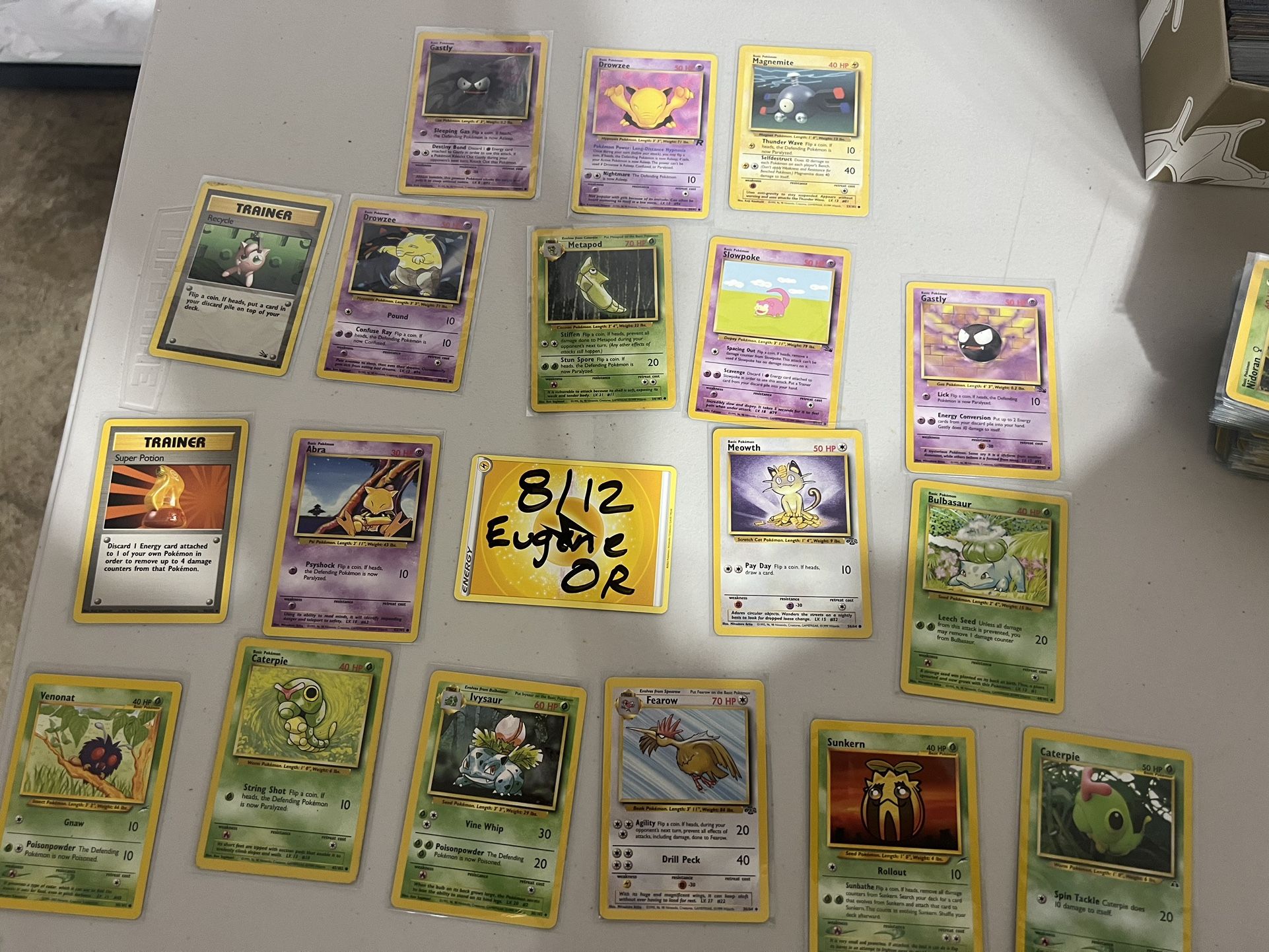 Vintage Pokemon Cards