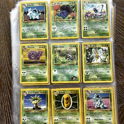 1990s Pokemon Cards Grass Type 