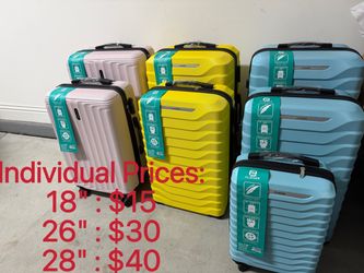 Durable Expandable Hard‑Shell Luggage | Individual & Set Available