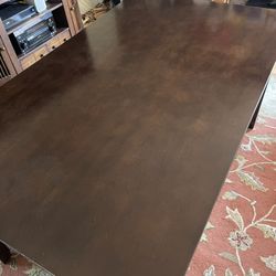 Ashley Furniture, Dining Room Table With Four Chairs 
