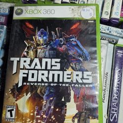 Transformers Revenge Of The Fallen Xbox 360
