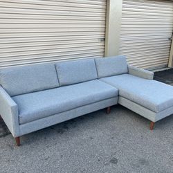 FREE DELIVERY APT2B Gray Sectional 
