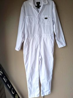 MEN'S SIZE MEDIUM WHITE COVERALLS