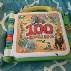 100 Animal Books ( Leap Frog) Talks ( Spanish/ English