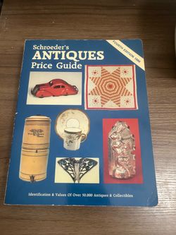 Vintage Schroeders Antiques Price Guide 4th Edition 1986 Collector Reference