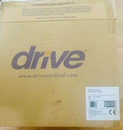 Drive Medical RTL10273 Deluxe Folding Pedal Exerciser with Electronic Display for Legs and Arms, Under Desk Bike Pedal Exerciser, Fully Assembled, No 