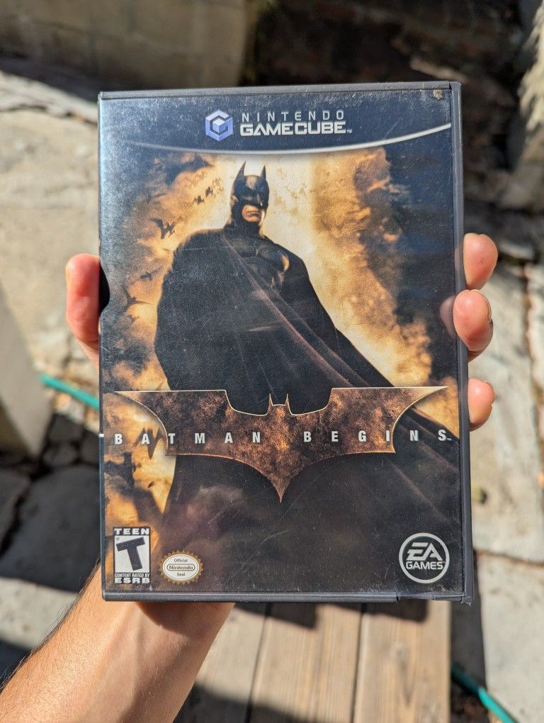 Batman Begins Gamecube With Manuel