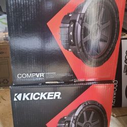 Kicker Subwoofers 10 Inch Comp R Brand New !!