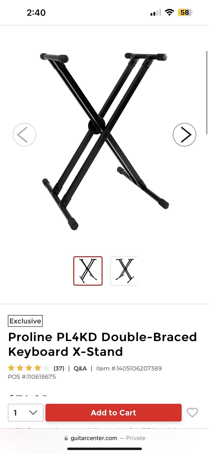 Piano Stand