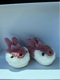 Kids bunny slippers SIZE 14-15