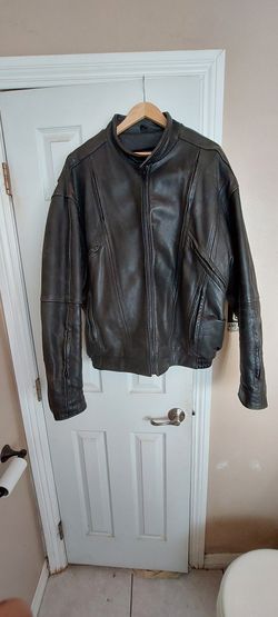Protech Leather Motorcycle Jacket XL