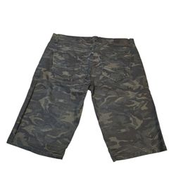 XRay Jeans Size 34  Camouflage Men Short Cotton/Spandex Shorts Olive Camo