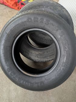 ST205/75/R14 Trailer tires x 3