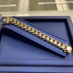 Bracelets Cubanlink 10k Solid 19 Mm Wide 