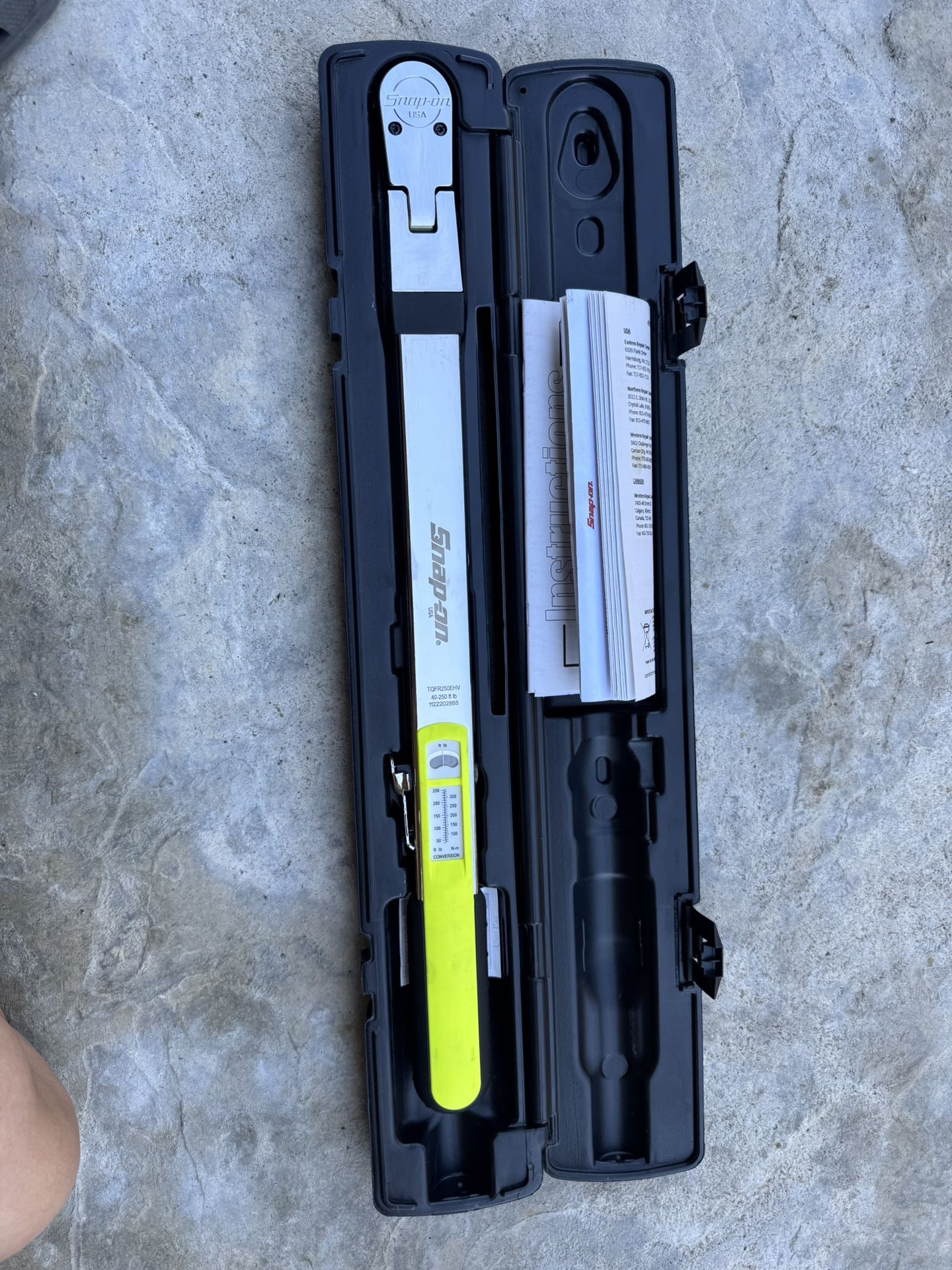 Snap-On 1/2" Torque Wrench