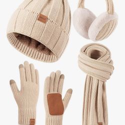 Set De Gorro Para El Frío 