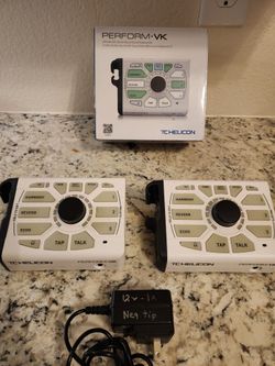TC Helicon Performer VK-2 units