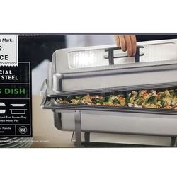 Members Mark 8 qt. Stainless steel  Royal  Chafers