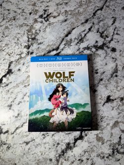 Wolf Children (Blu-ray + DVD ) Combo Pack with Slipcover
