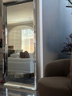 Z Gallerie Oversized Beveled Floor Mirror