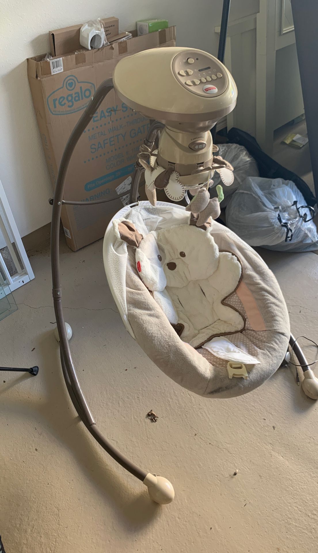 Fisher-Price My Little Snugabunny Cradle and Swing