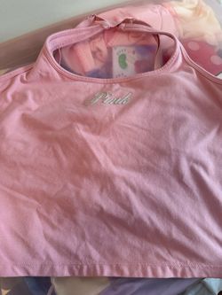 victoria’s secret pink tank top