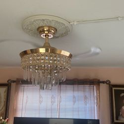 Lampara De Techo Luz Led Ventilator