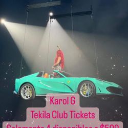 Karol G Tickets Boletos 