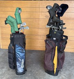 Smaller golf bag still available for $30. The larger bag has been sold.