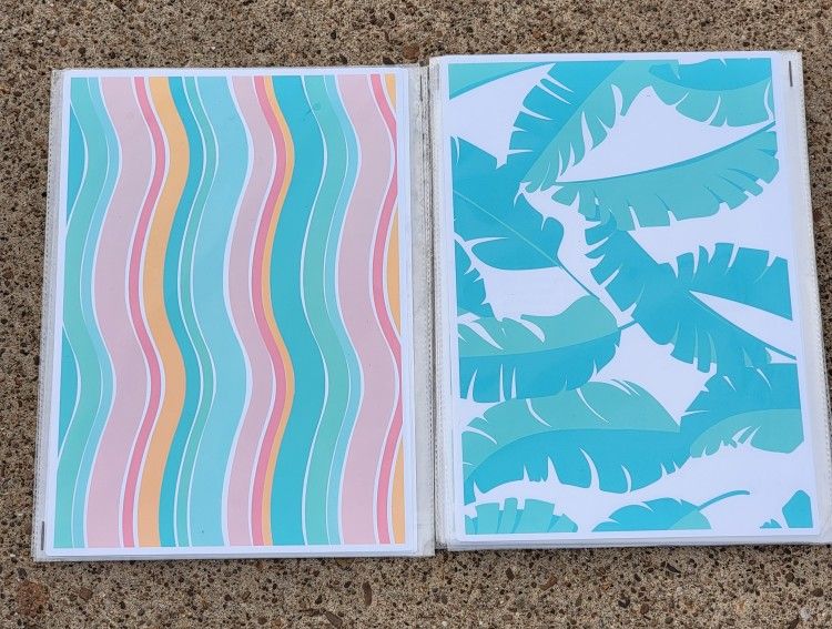 Tropical Floral, Multicolor Wipe Clean Placemat