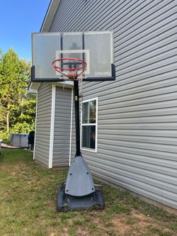 FREE Spaulding Portable Basketball Hoop