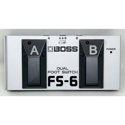 BOSS FS-6 - Dual Latch and Momentary Footswitch Pedal