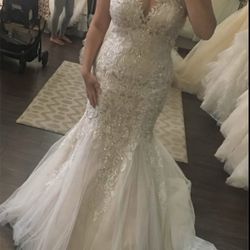 Allure wedding Gown Worn Once 