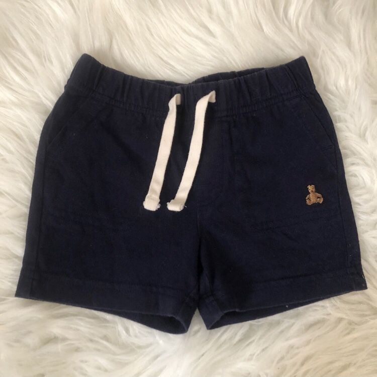 6-12M navy blue drawstring shorts