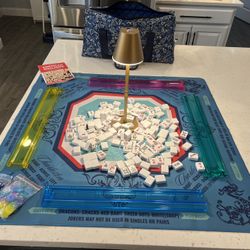 Brand New American Mahjong Game Set with Accessories