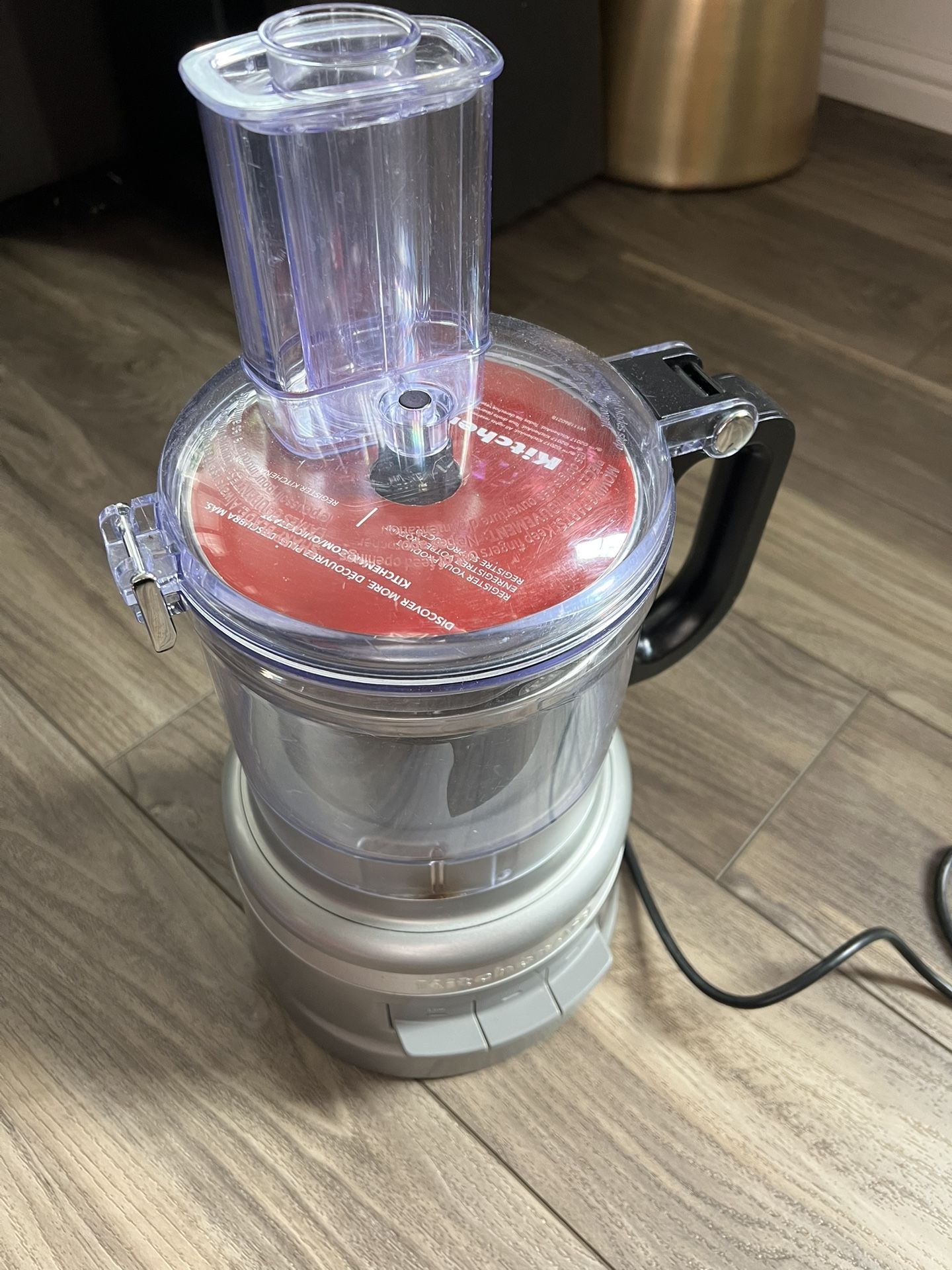 Kitchen Aid 7 CUP FOOD PROCESSOR PLUS - CONTOUR SILVER  KFP0719CU  Located in concord (can meet in Hayward as well)  Used a few times Fully functional