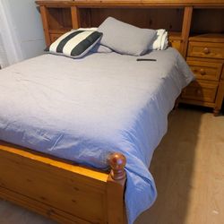 Bedroom Set And Mattress 