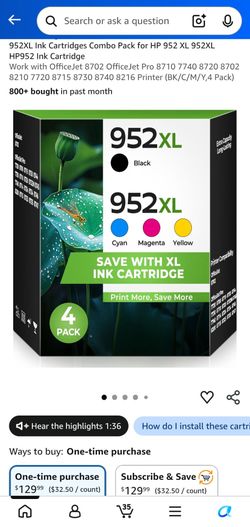 HP 952XL Ink Cartridge
